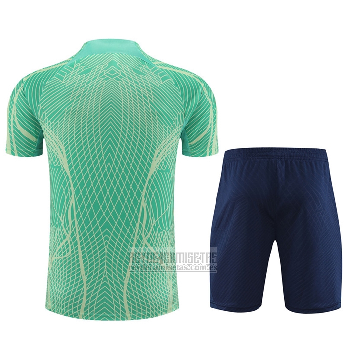 Chandal del Brasil Manga Corta 2022-2023 Verde - Pantalon Corto